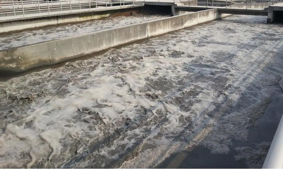 （圖：礦山污水處理池）